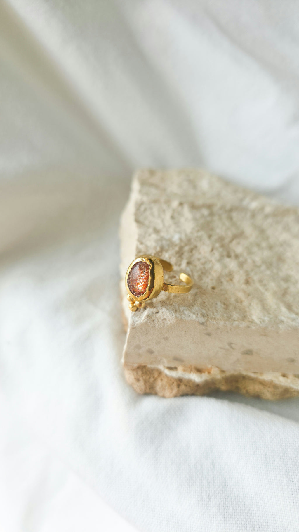 Helios Sunstone Ring
