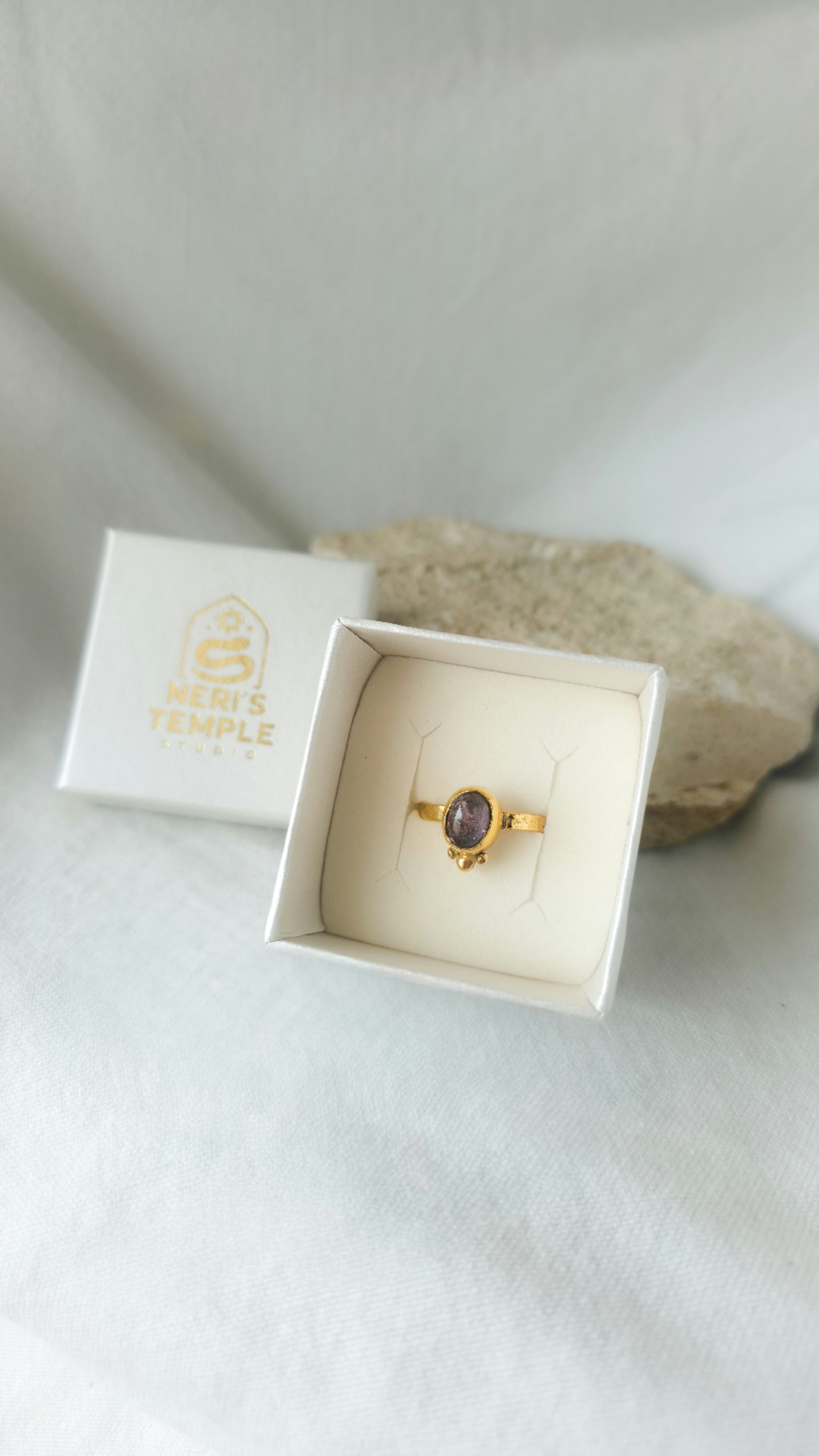 Pink Tourmaline Ring