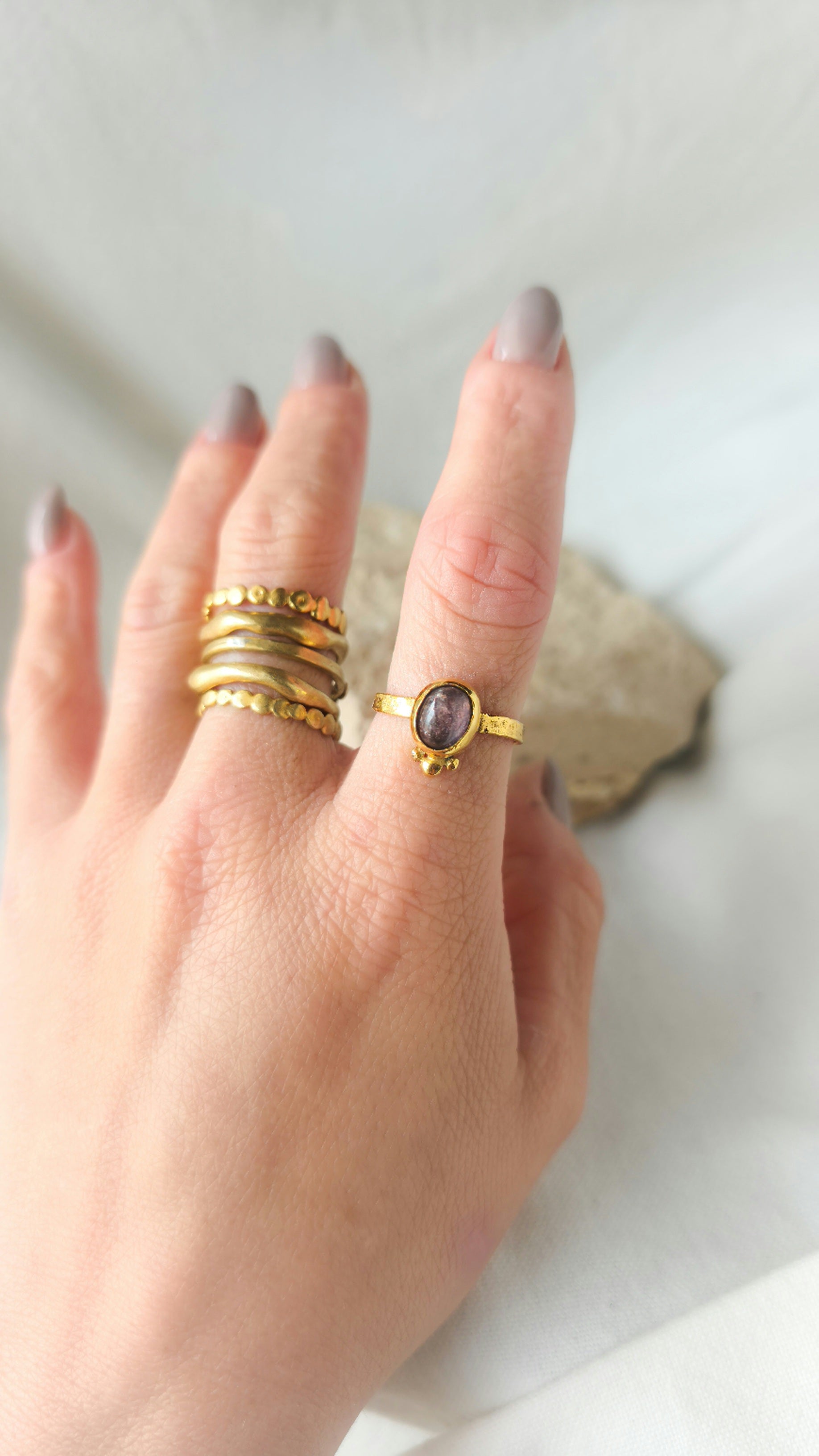 Pink Tourmaline Ring