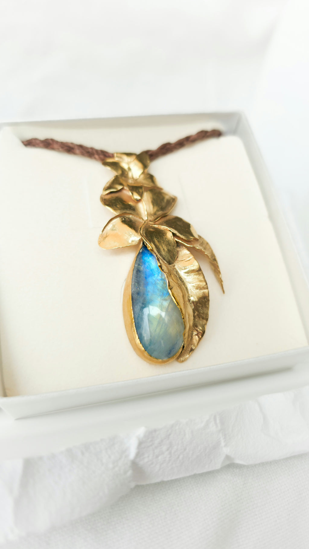 Desert Blooming Moon Necklace