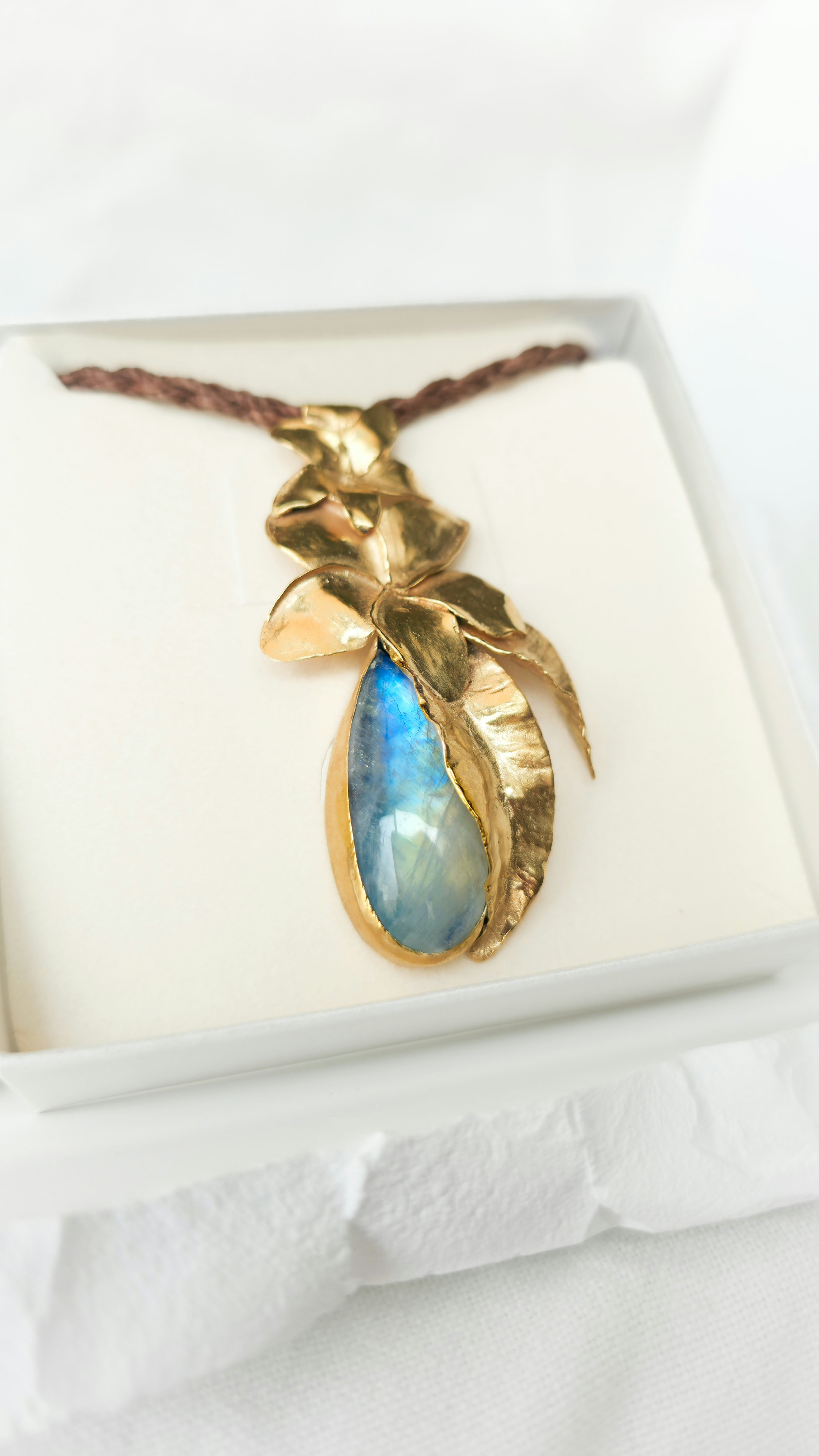 Desert Blooming Moon Necklace