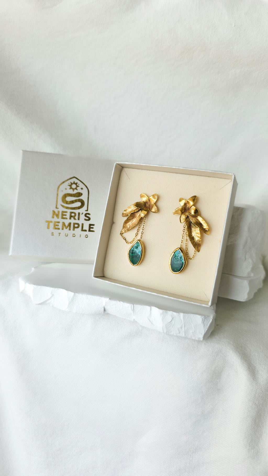 Hathor Bloom Earrings