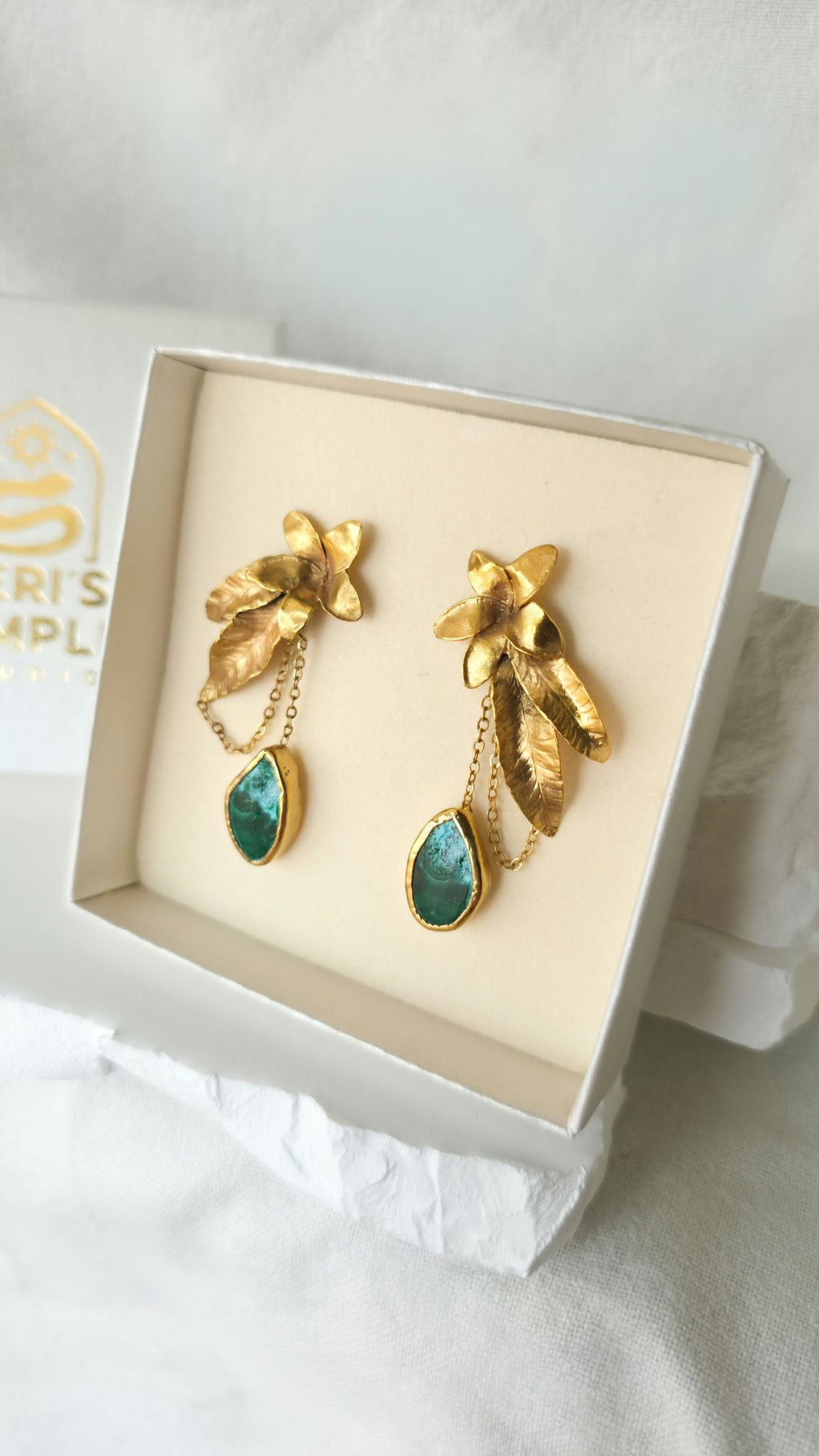 Hathor Bloom Earrings