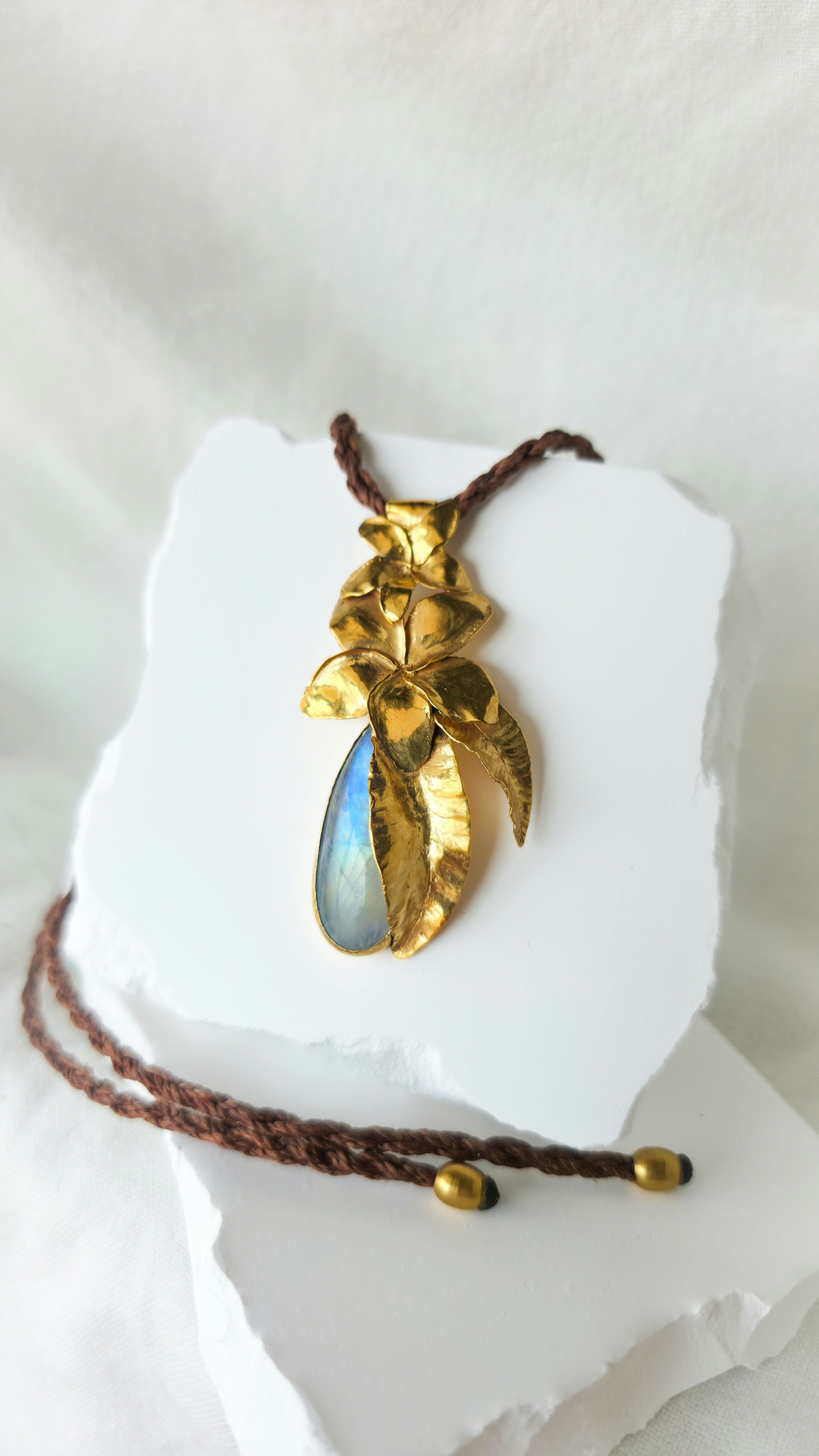 Desert Blooming Moon Necklace