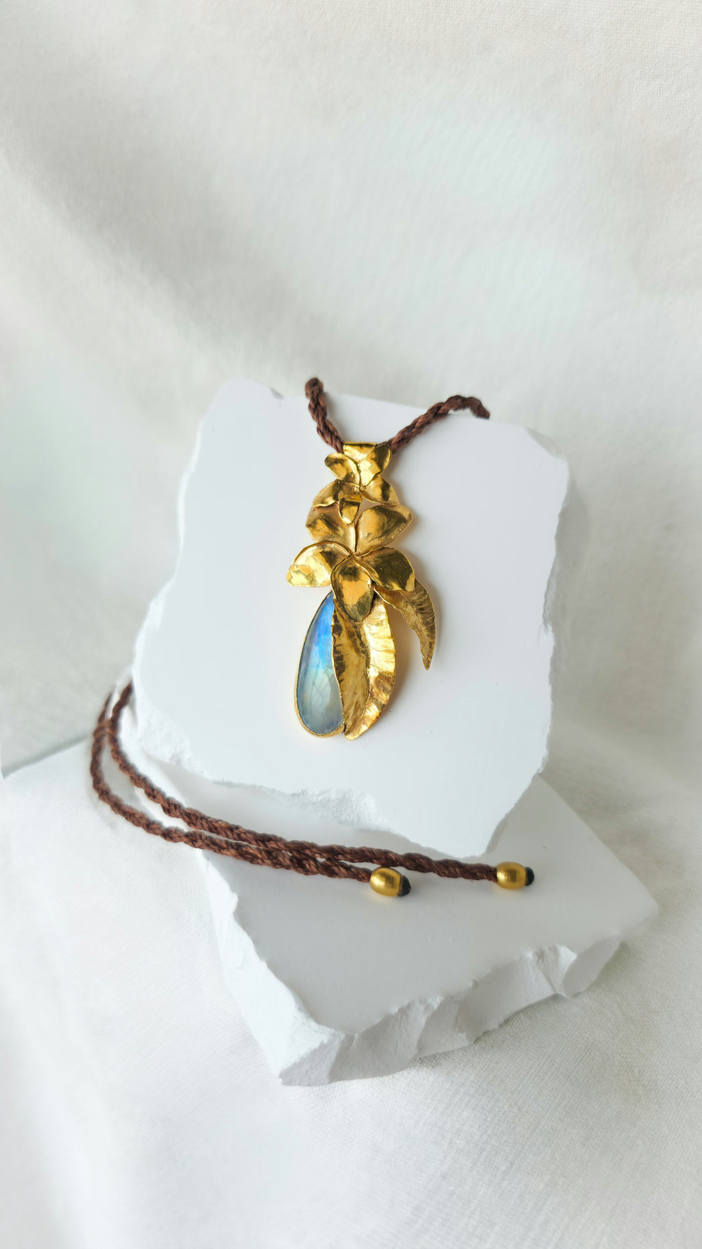 Desert Blooming Moon Necklace