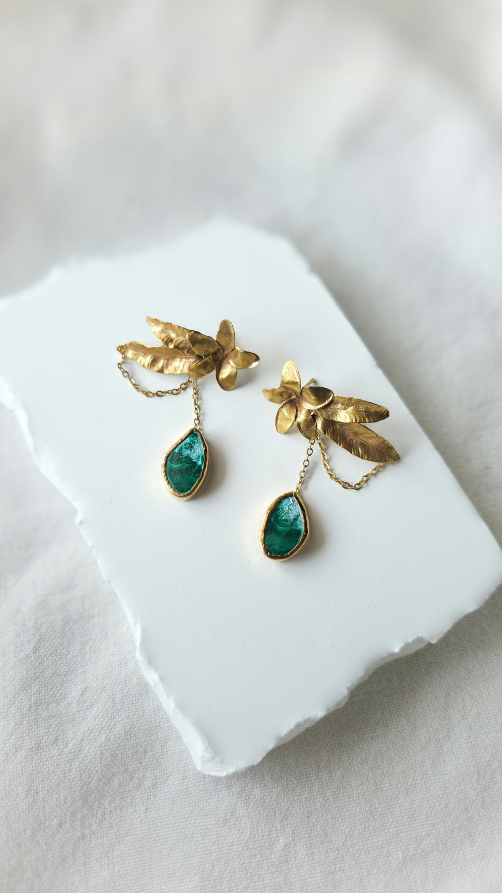 Hathor Bloom Earrings