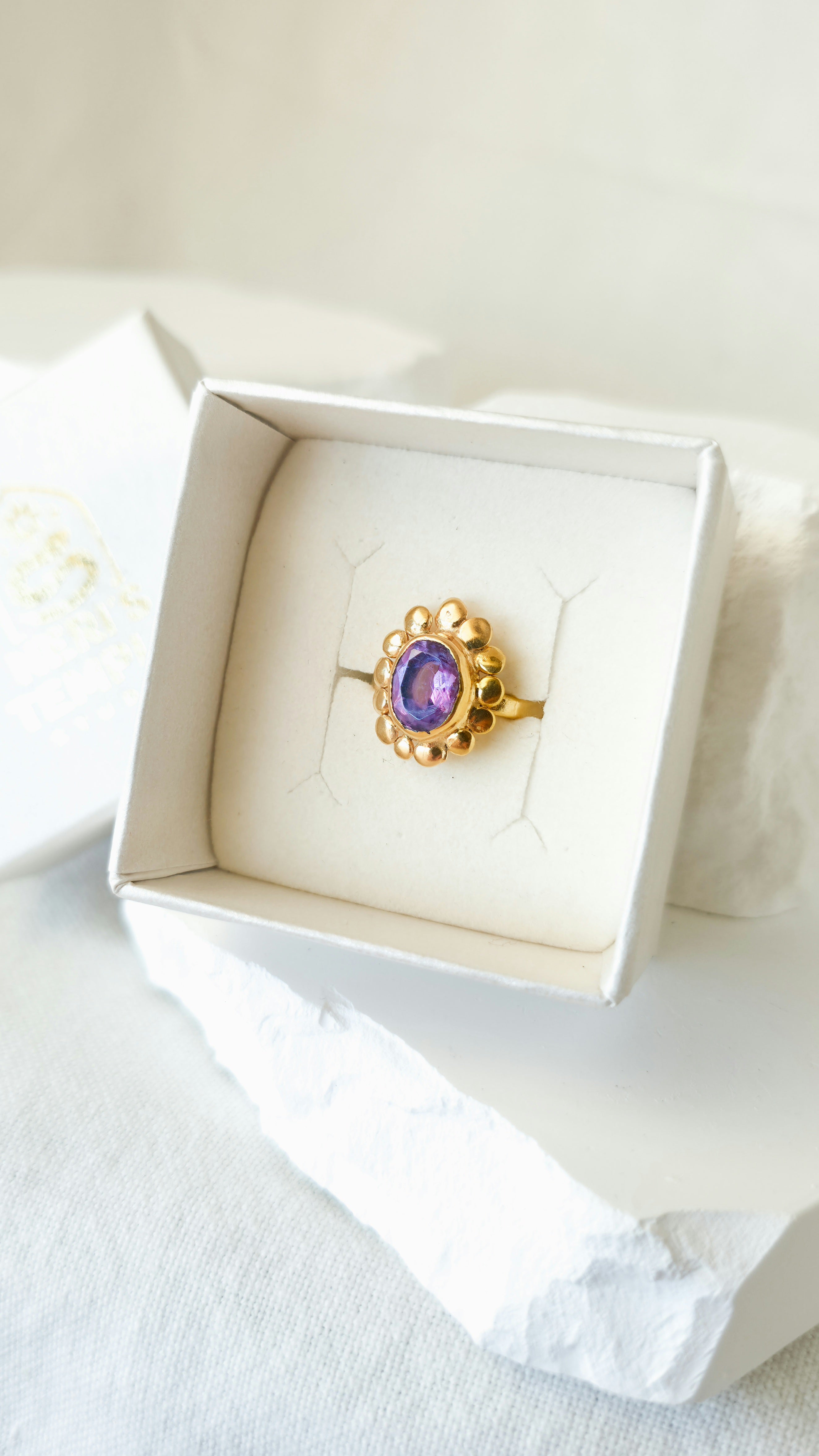 Purple Sun Ring
