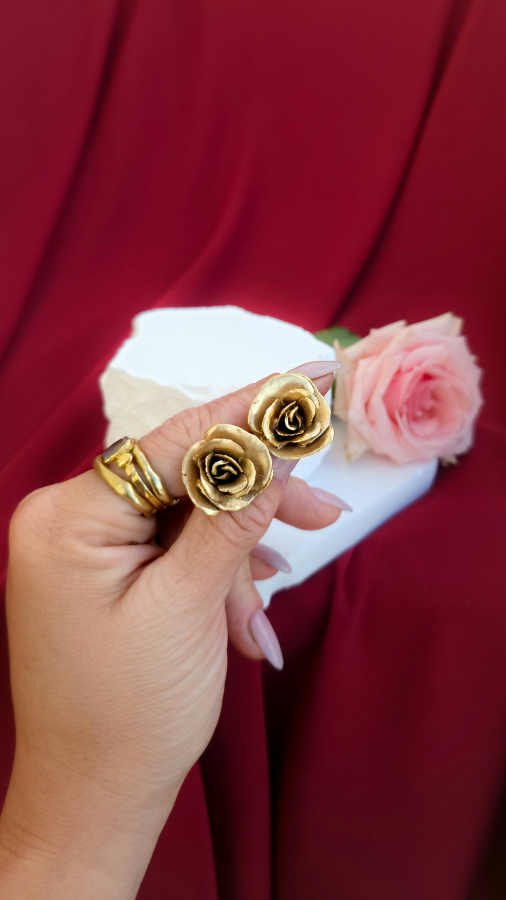 Rosebuds Earrings L