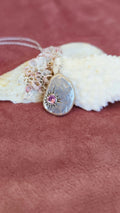 Guiding Star Necklace with Pink Tourmaline