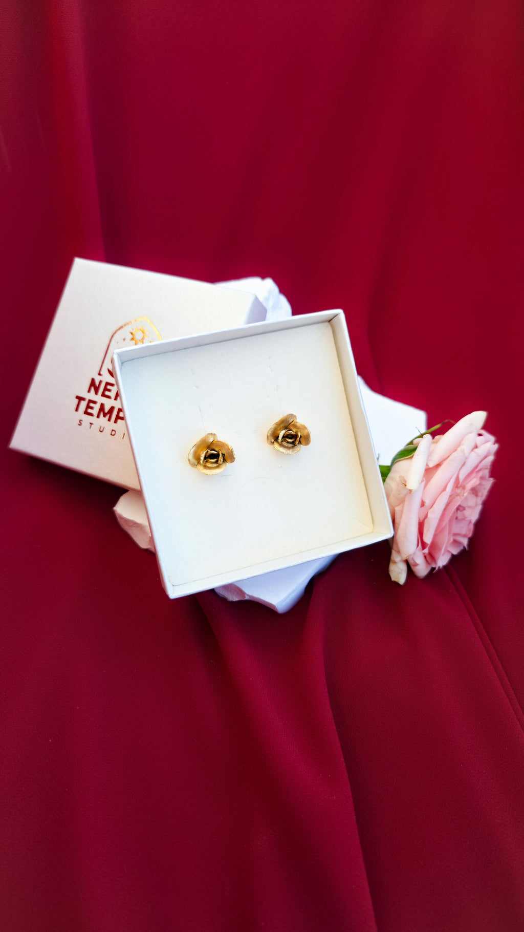 Rosebud Earrings S