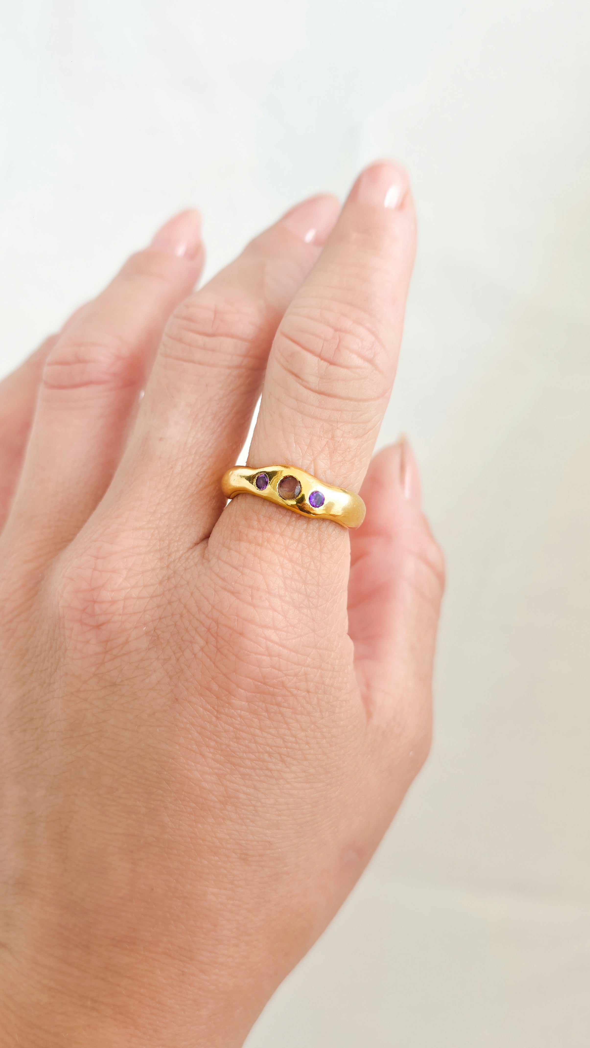 Puffy Fish Ring - One of a Kind