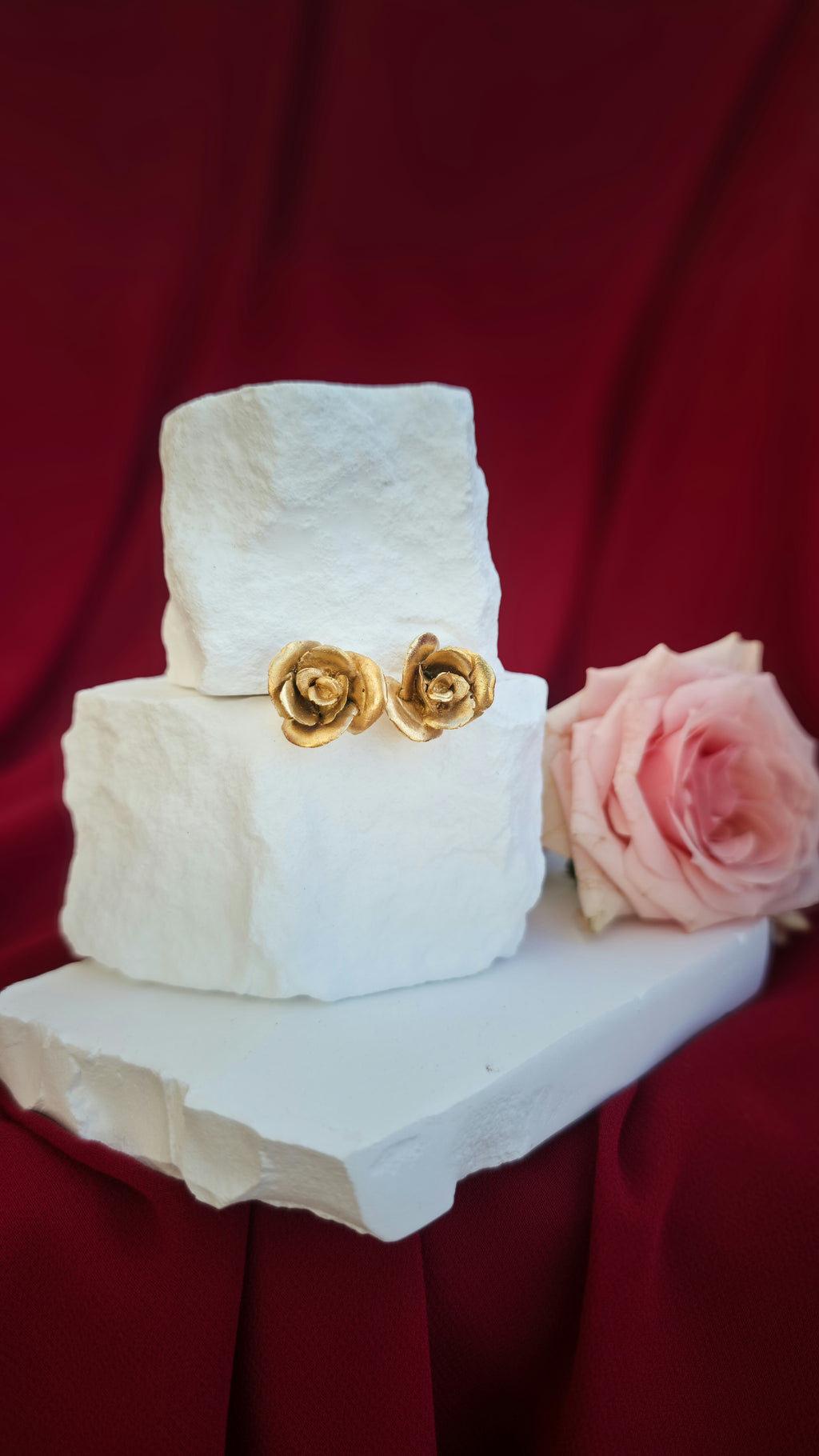 Rosebud Earrings M