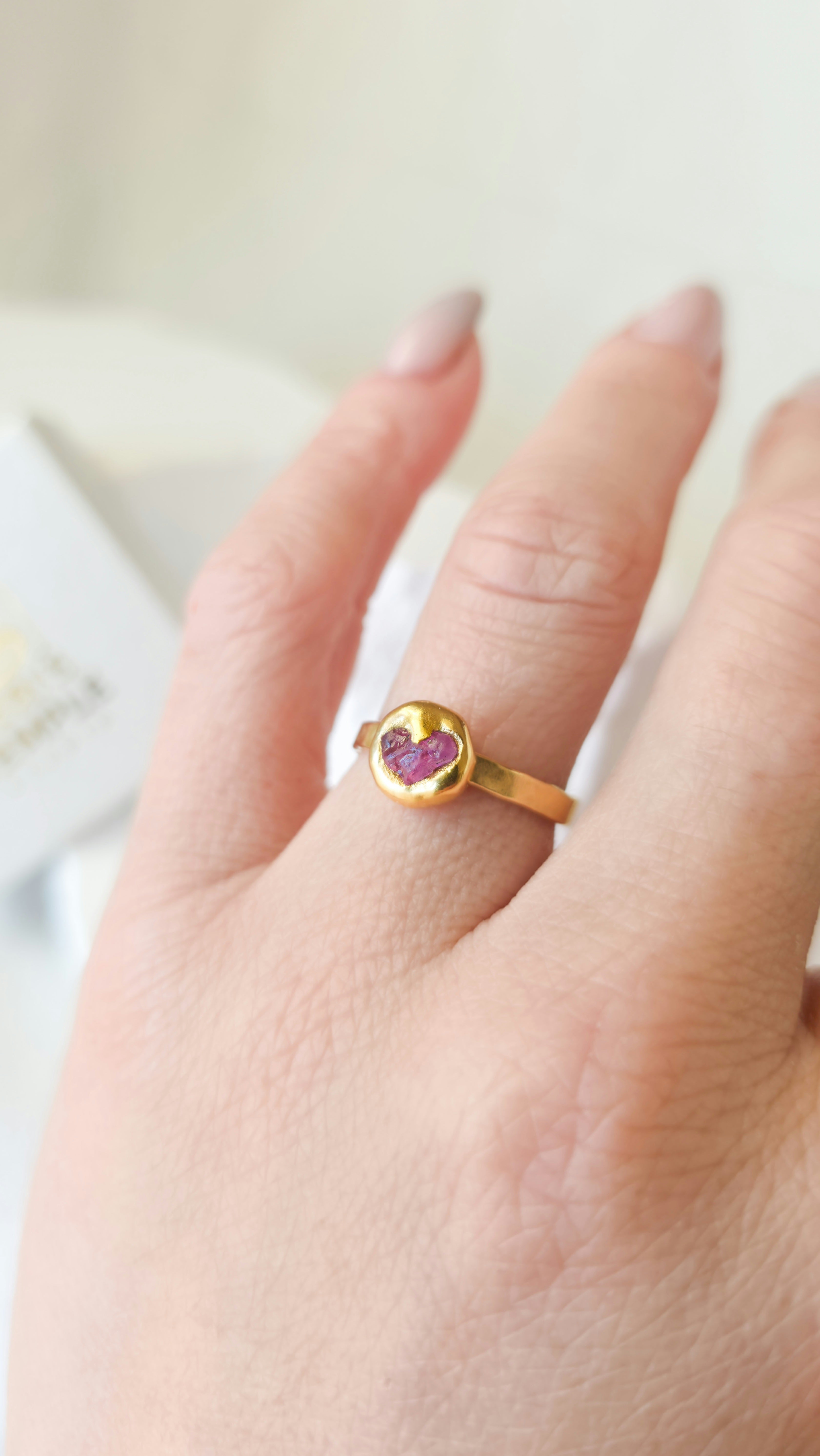 Miracles Happen with Love Ring