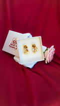 Roses with Leaves Earrings