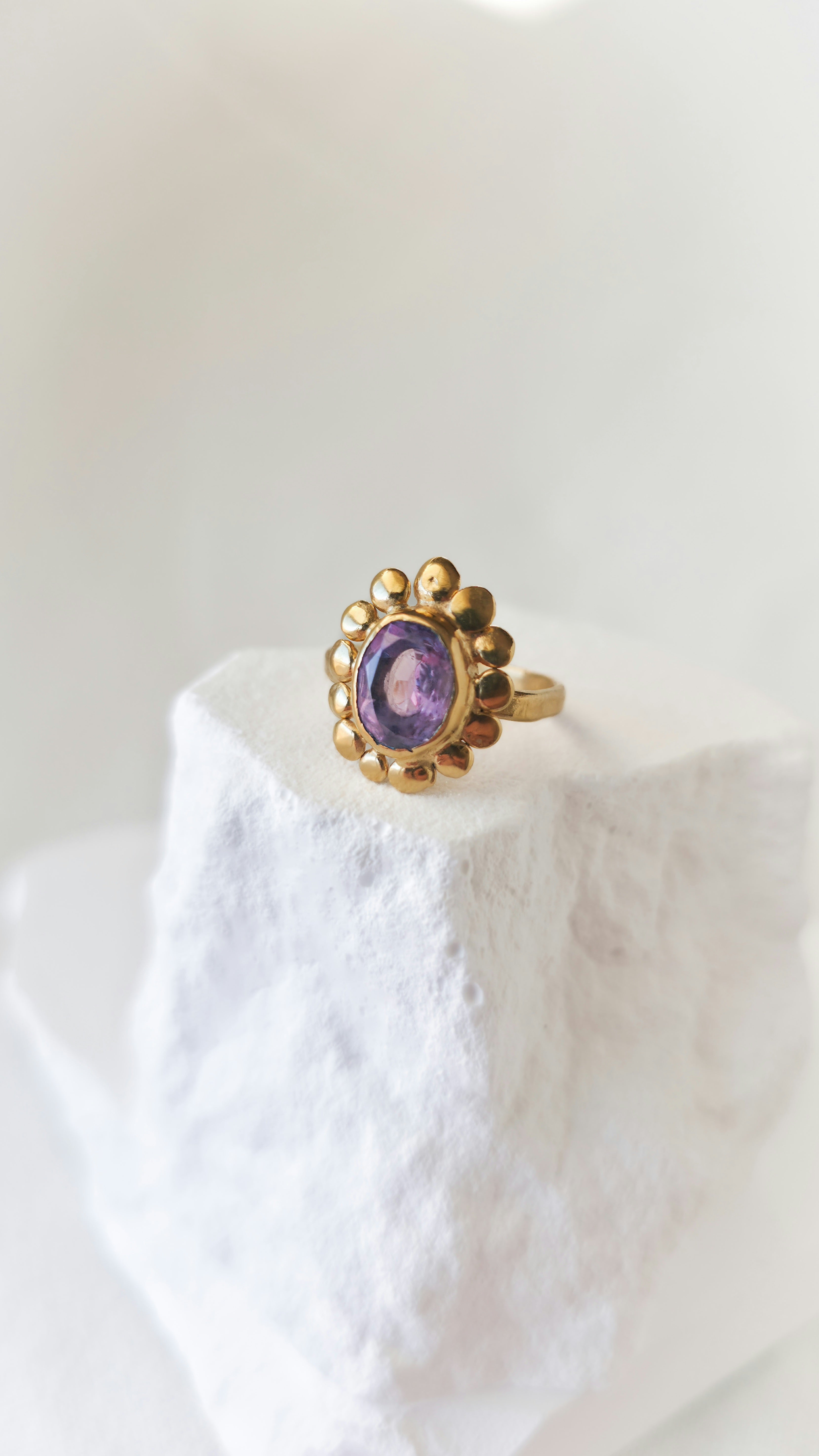 Purple Sun Ring