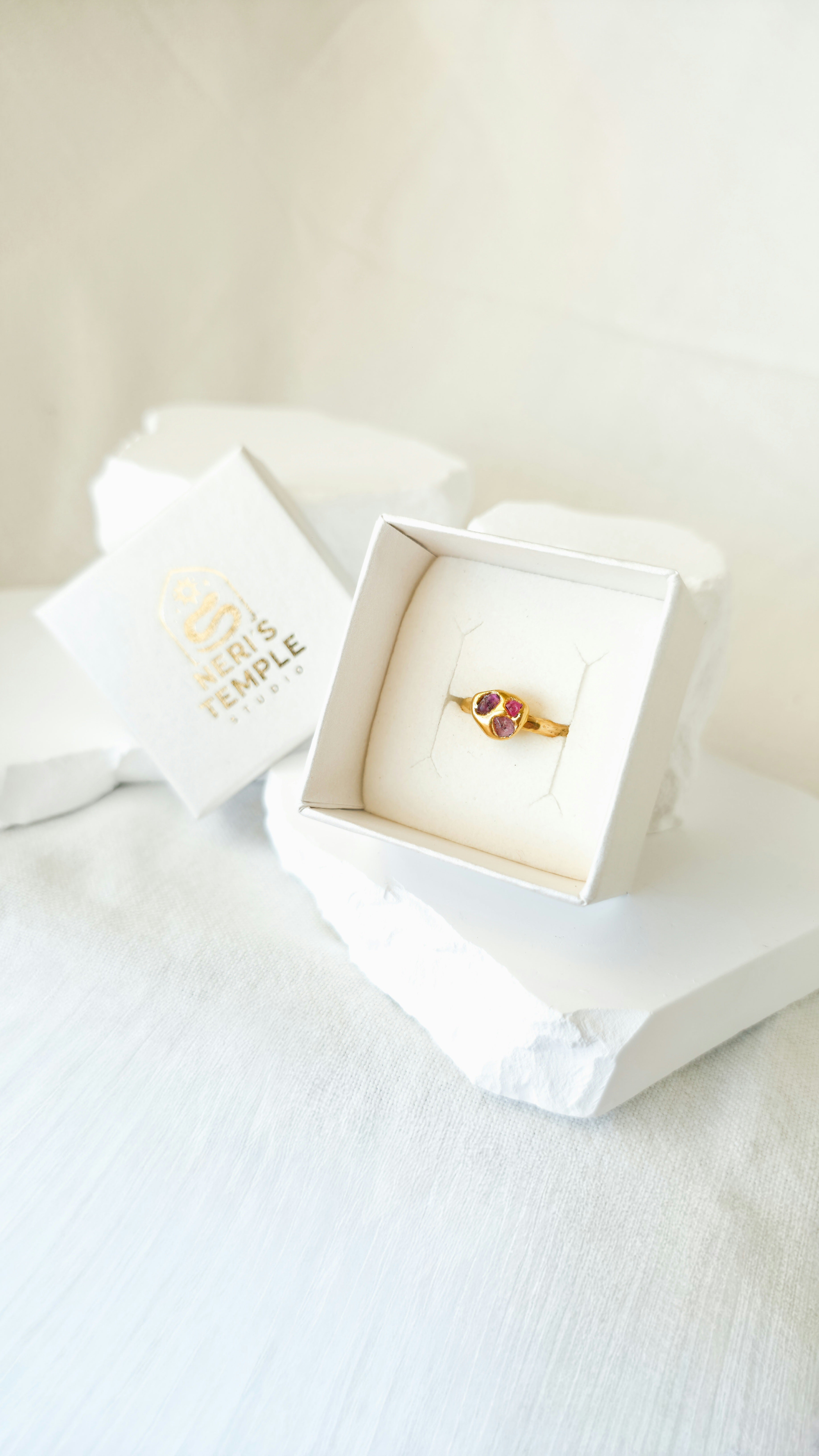 Raspberry Cookie Ring