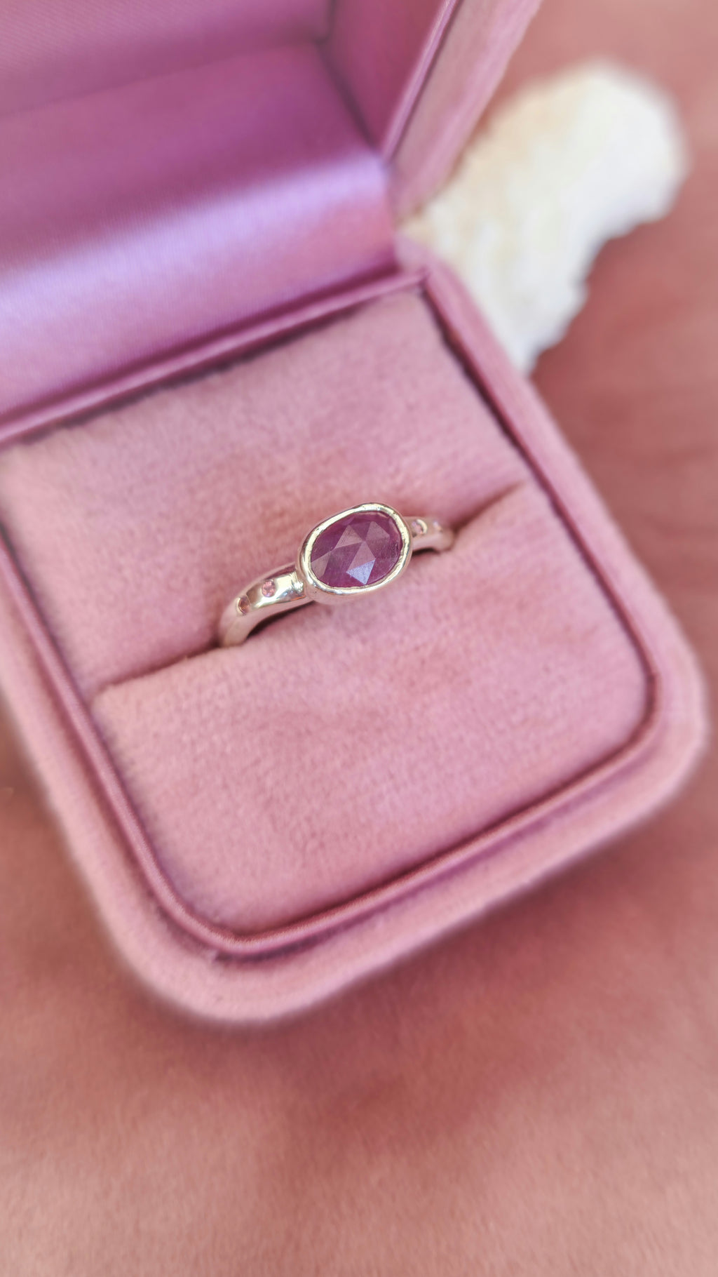 The Wild at Heart Ring With Ornamental Sapphire and Tourmalines