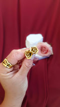 Rosebud Earrings M