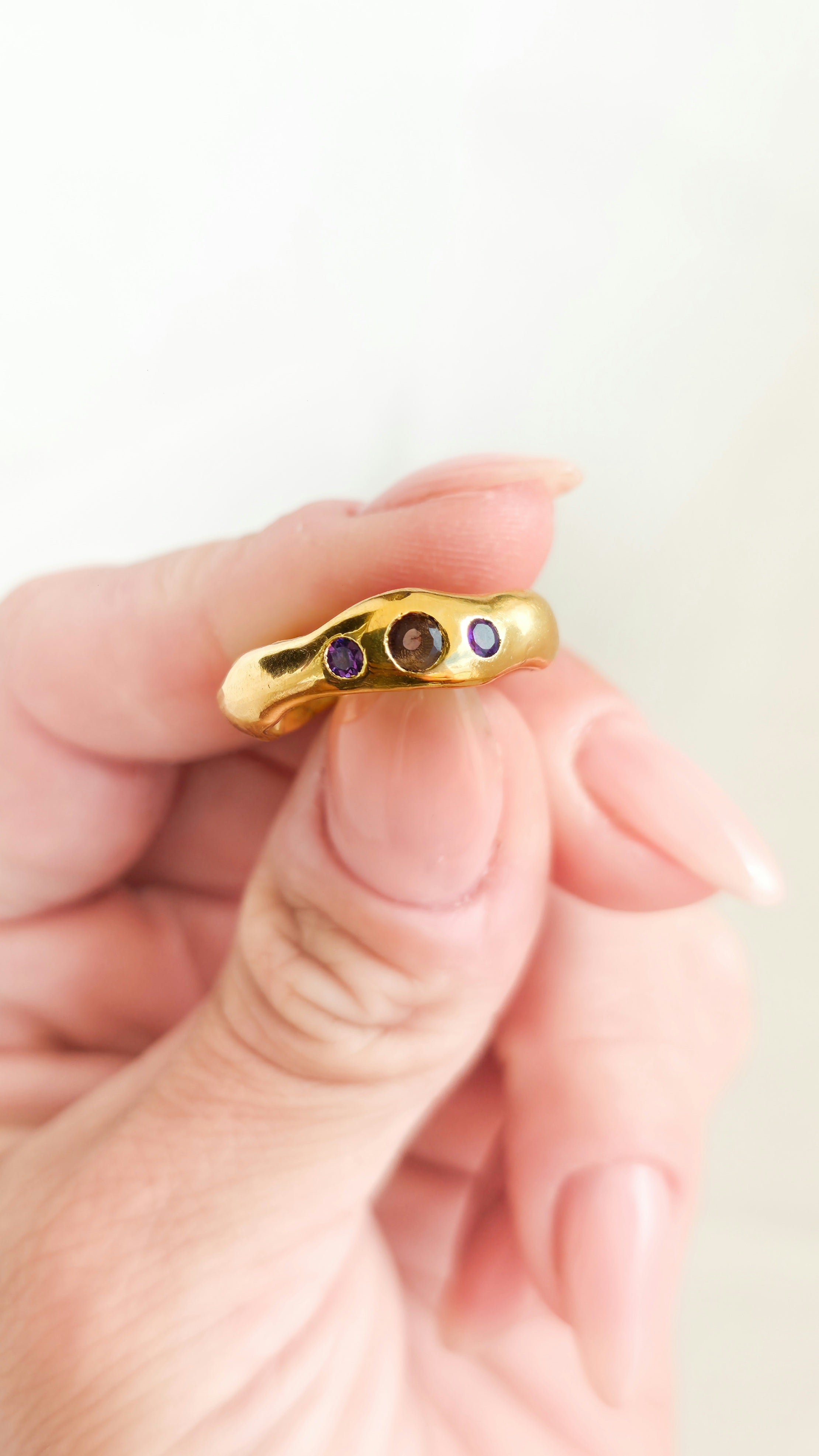 Puffy Fish Ring - One of a Kind