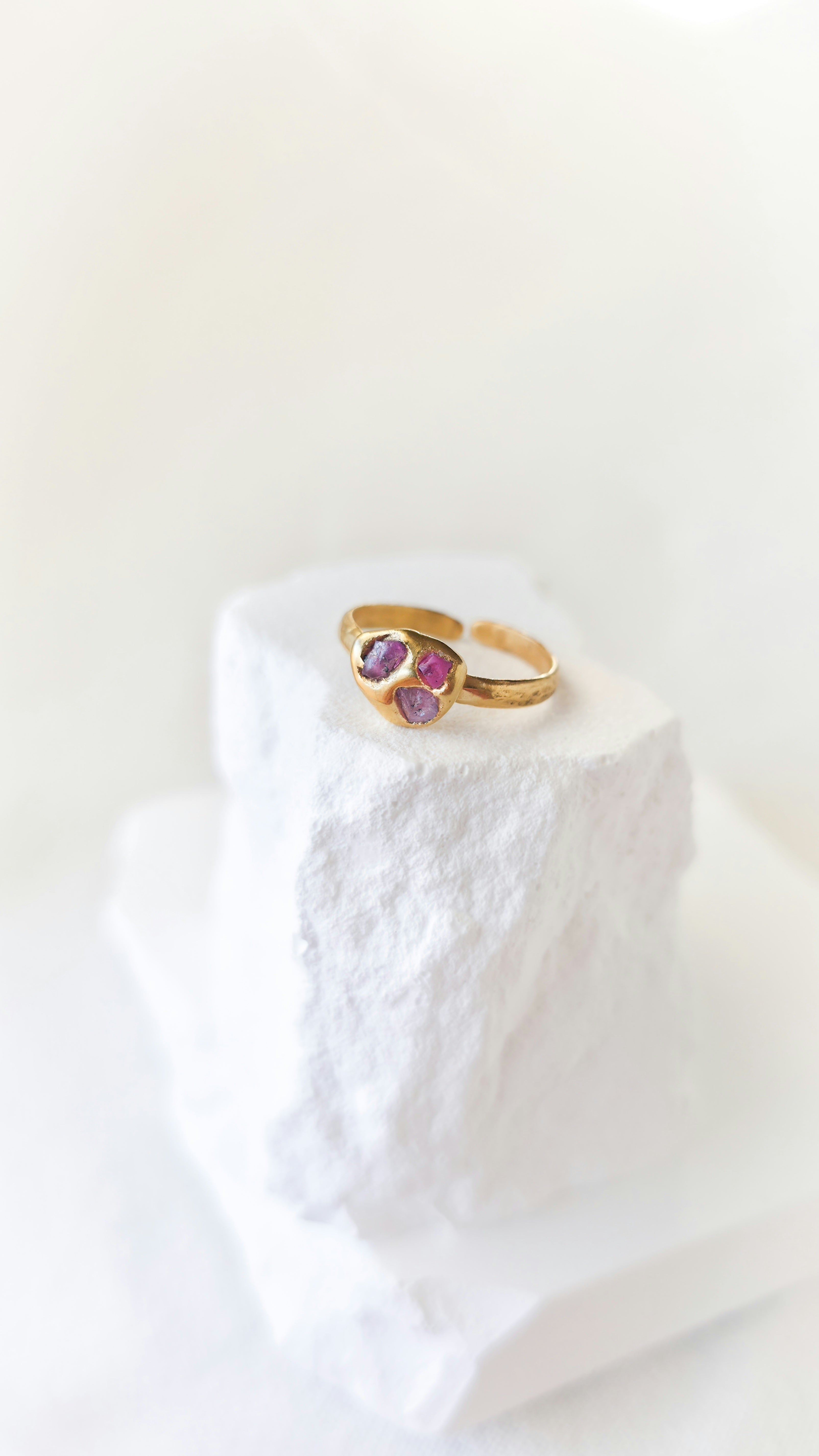 Raspberry Cookie Ring